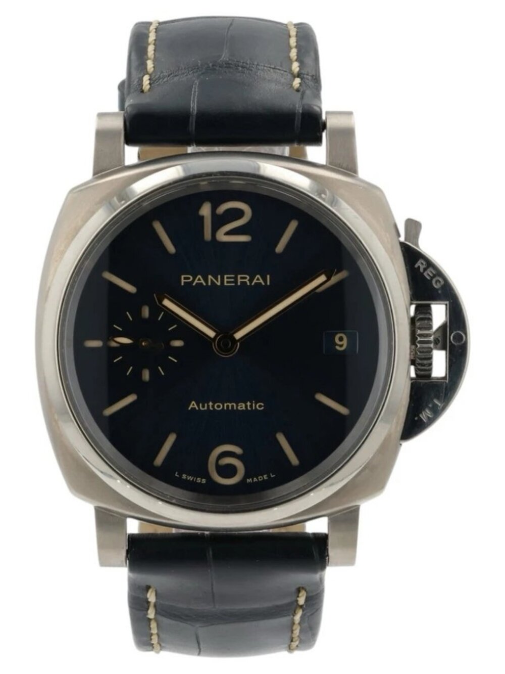 Panerai Luminor Due Blue Dial Titanium 38mm Automatic Men’s Watch
